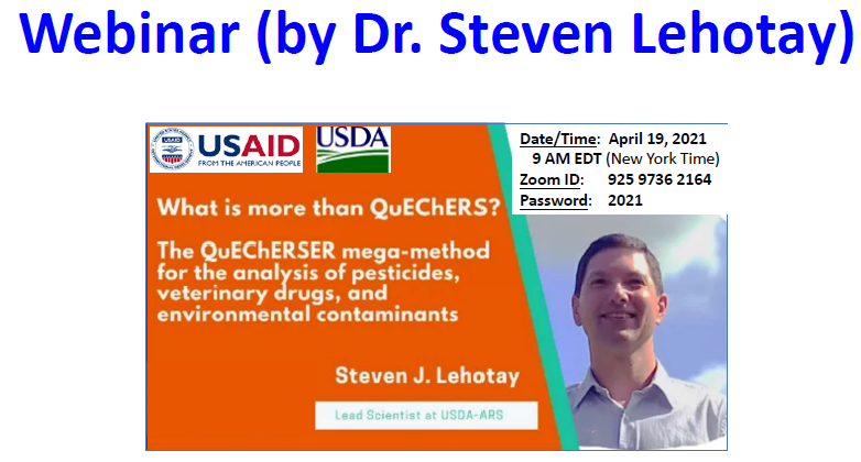 USDA-Steven-J.-Lehotay-on-the-QuEChERSER-mega-method-for-the-analysis-of-pesticides-veterinary-drugs-and-environmental-contaminants